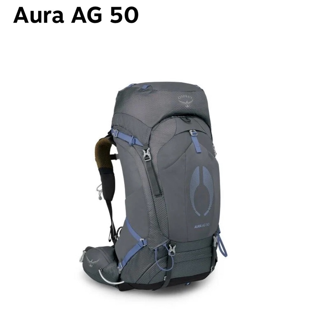 OSPREY Aura AG 50 Gray and Blue Backpack